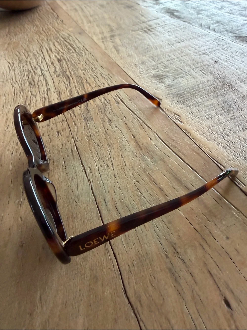 Loewe Tortoiseshell Round Sunglasses with Dark Brown Lenses - BRAND NEW